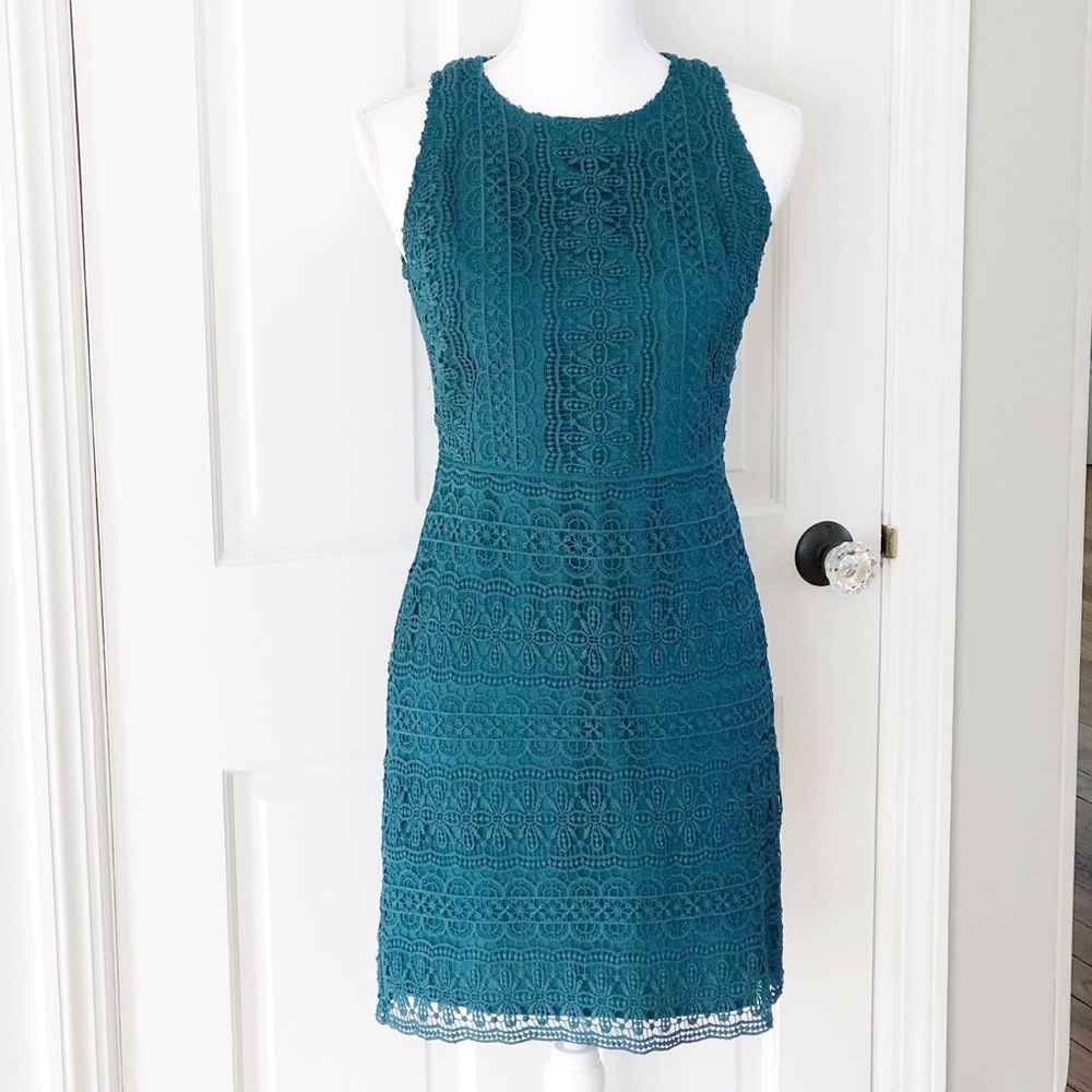 Loft Lace Sheath Dress